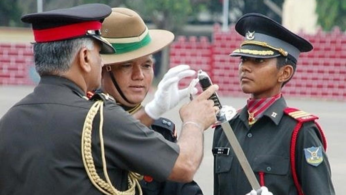 5 Women Officers Of Indian Army