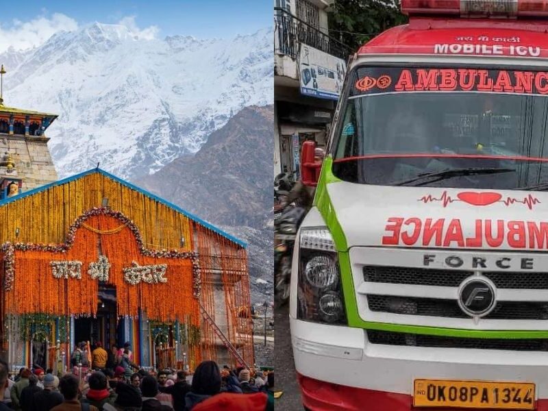 Devotees Hired An Ambulance To Go To Kedarnath
