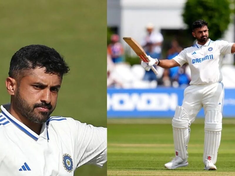 Ind-Vs-Eng-Karun-Nair-Did-Wonders-Without-Batting-Or-Bowling-Created-A-Record-That-No-One-Could-Break
