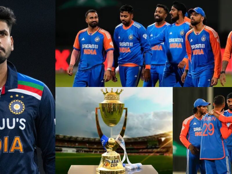 15-Member Indian Team Finalised For Asia Cup 2025