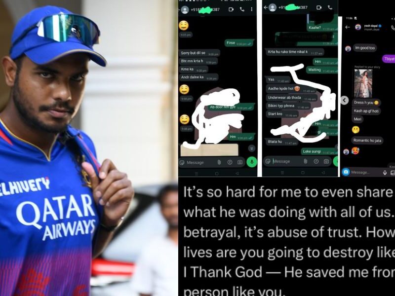 Yash Dayal'S Dirty Chat With Different Girls Went Viral
