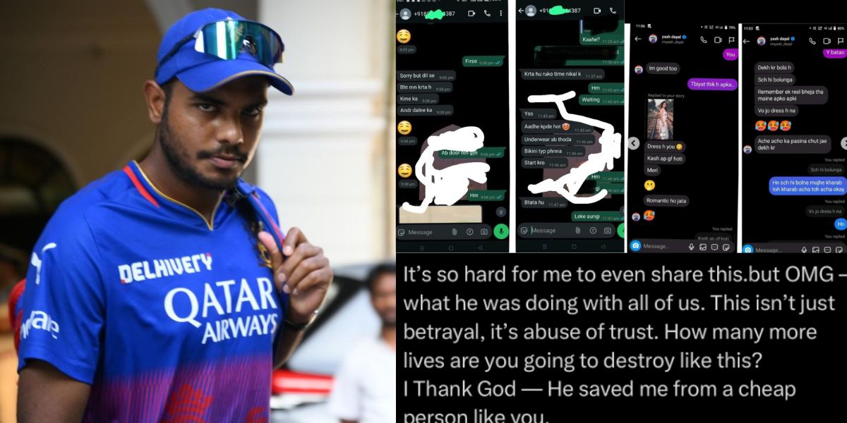 Yash Dayal'S Dirty Chat With Different Girls Went Viral