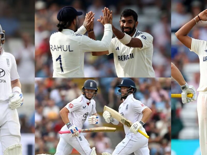Eng Vs Ind: अंग्रेजों की मुकाबले में वापसी, लीड्स में फील्डर्स ने डुबोई भारत की लुटिया, जानिए दूसरे दिन की पूरी कहानी