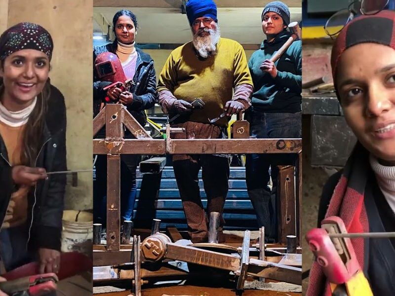 Punjab-Girls-Harpal-Become-Welding-Girl