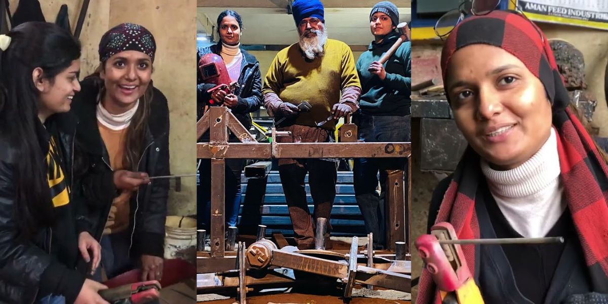 Punjab-Girls-Harpal-Become-Welding-Girl