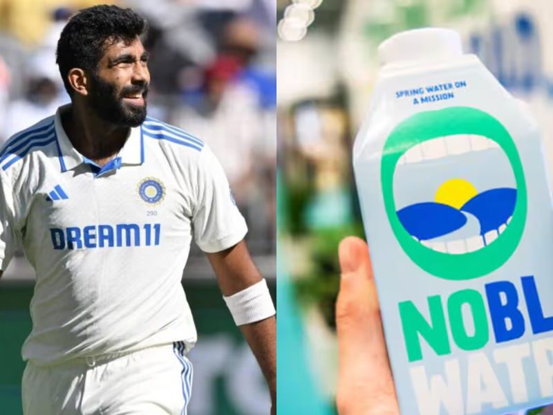 इंग्लैंड में ये खास पानी पी रहे हैं जसप्रीत बुमराह, जानें क्या है Nobl Water की खूबी और कीमत