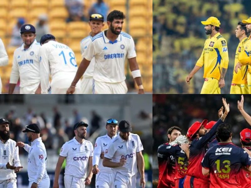 भारत-इंग्लैंड टेस्ट सीरीज के पहले टेस्ट में दिखेगा Csk-Rcb का दम, 4 खिलाड़ियों को मिली जगह