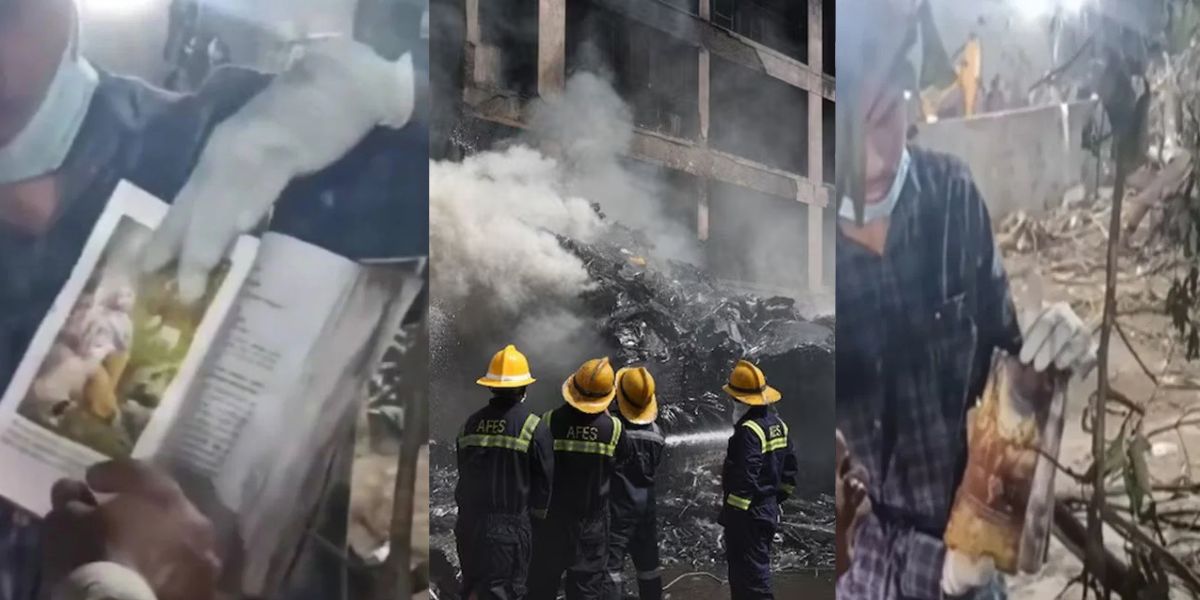 265 People Died In Plane Crash, But Not Even A Single Page Of Bhagavad Gita Was Burnt