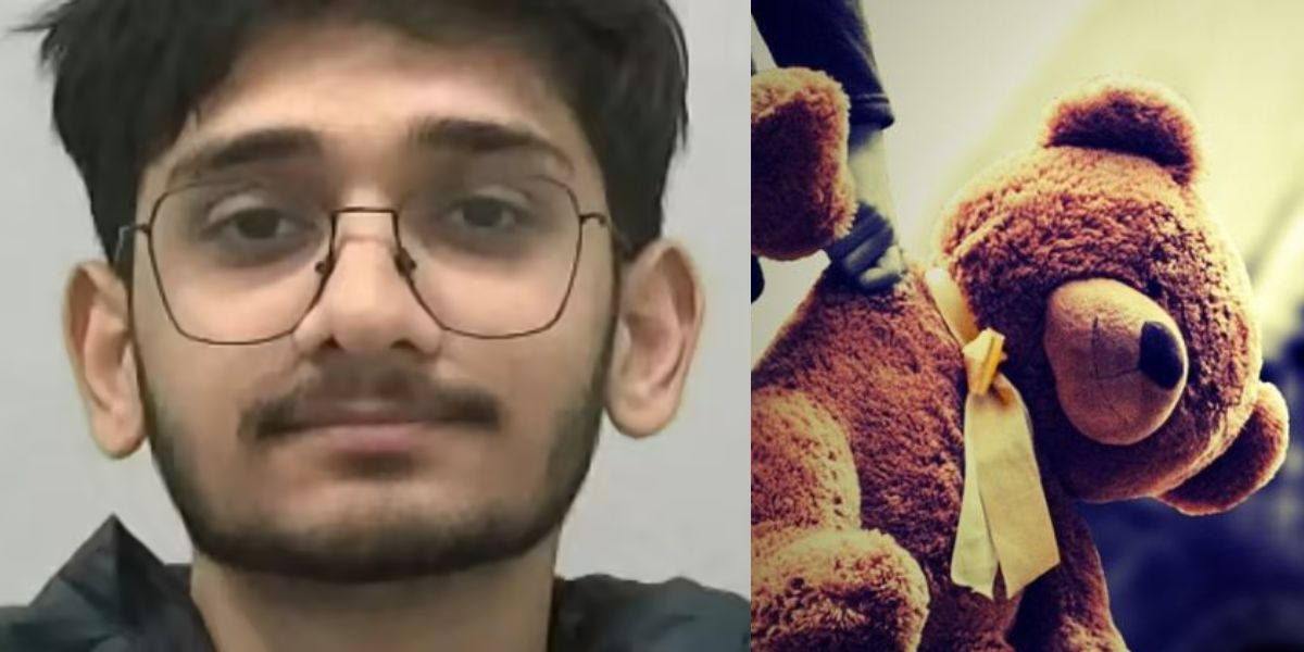 18 Year Old Utkarsh Did Teddy Bear Sex In Britain