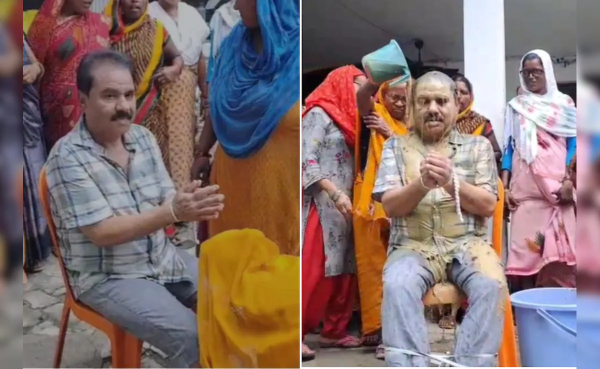 भाजपा नेता को महिलाओं ने घेरा, हाथ-पैर बांध कीचड़ में घसीटा, वजह जान Pm मोदी भी रह गए हैरान 4 Up News