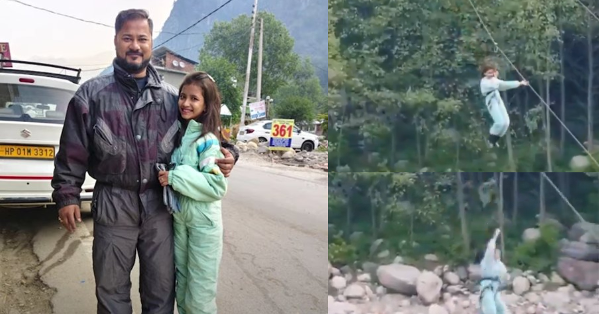 Zipline-Became-A-Death-Trap-In-Manali-Trisha-From-Nagpur-Fell-Into-A-30-Feet-Deep-Ditch