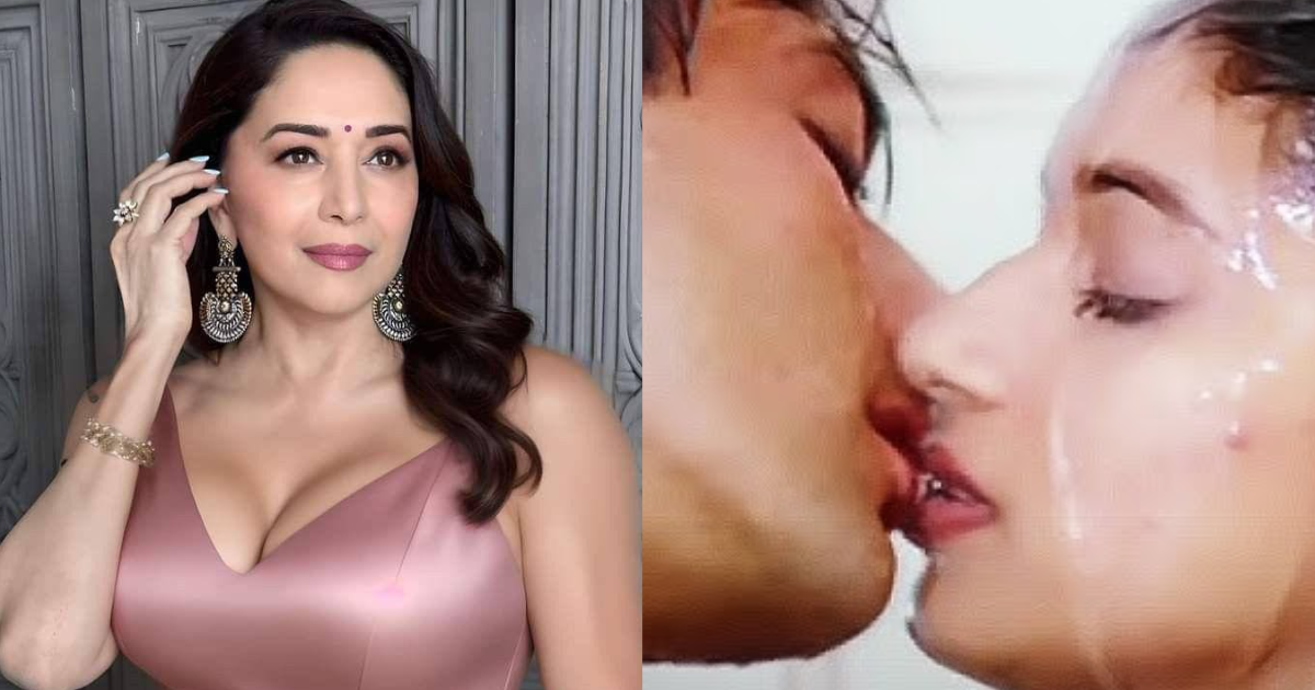 The-Old-Actor-Broke-Down-Upon-Seeing-Madhuri-Dixit-Kept-Biting-Her-Lips-For-30-Minutes-And-Made-Her-Bleed