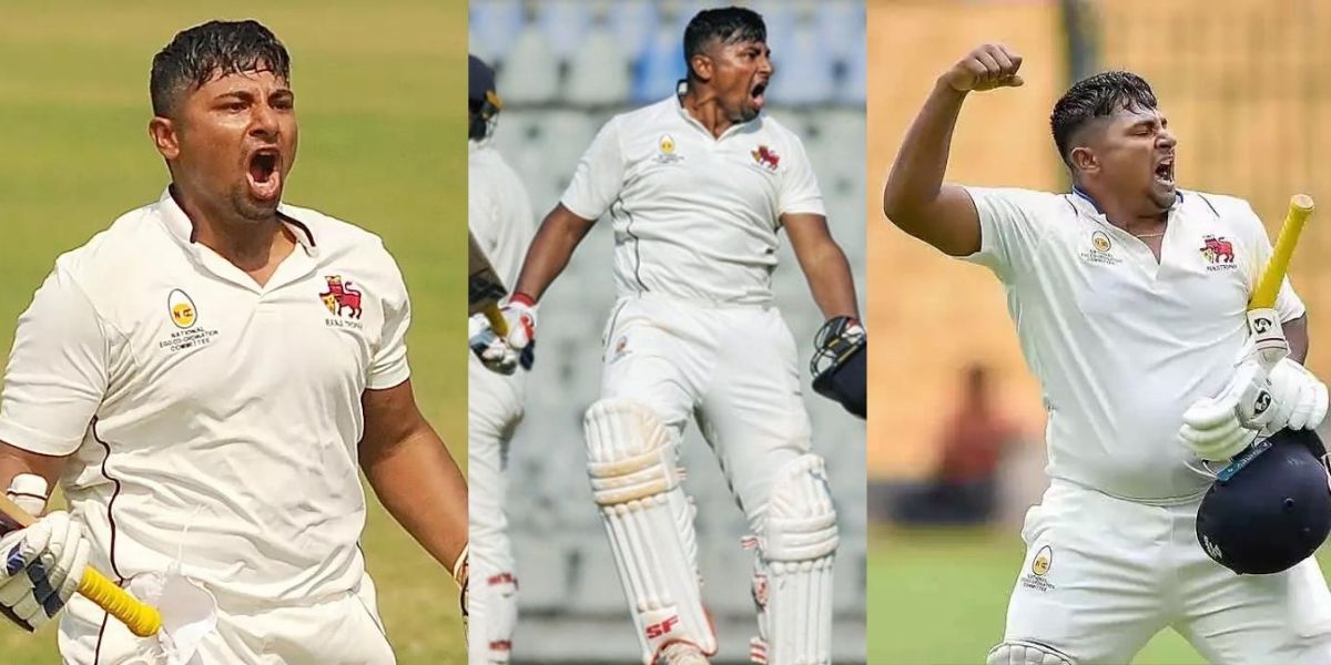 30-Fours-And-8-Sixes-Sarfaraz-Khan-Wreaked-Havoc-With-The-Bat-Scored-A-Triple-Century-In-No-Time