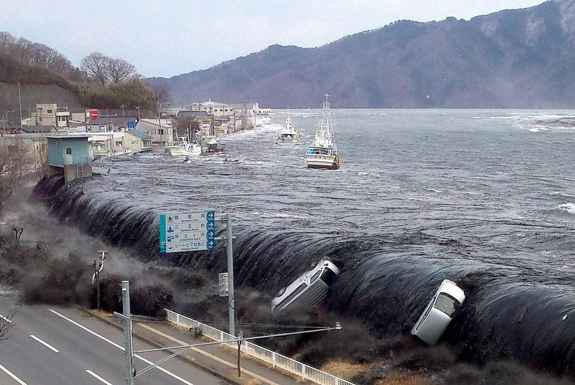 Tsunami In Japan