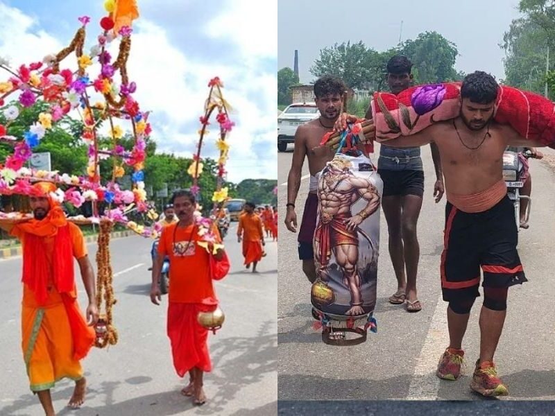 In-The-Era-Of-Betrayal-Rahul-Became-An-Example-Of-True-Love-He-Reached-The-Door-Of-Bholenath-With-A-Kaanvad-Of-121-Liters-Of-Ganga-Water-For-His-Girlfriend