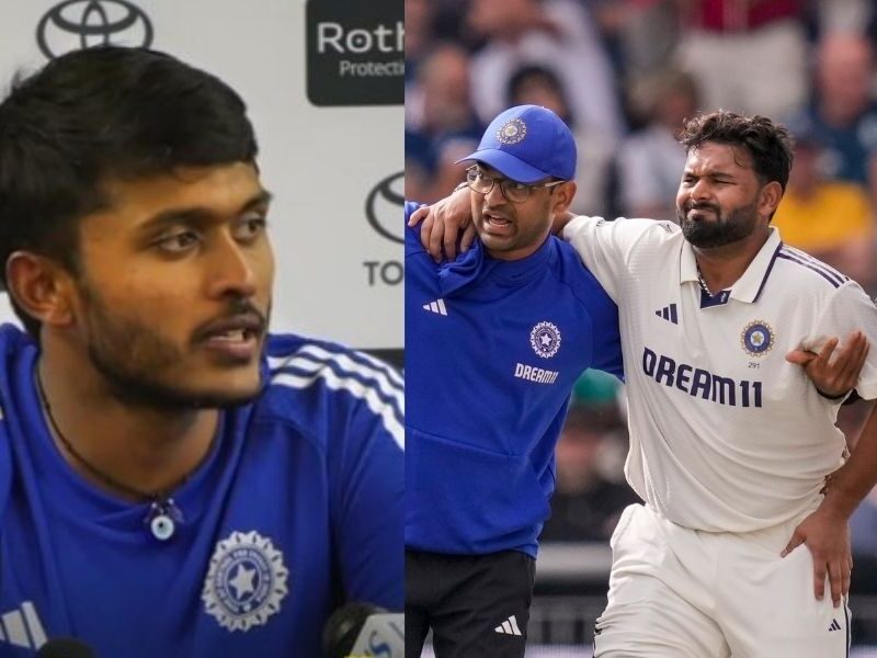 He-Will-Not-Play-Now-Sai-Sudarshan-Gave-A-Big-Update-On-Rishabh-Pants-Injury-Told-The-Teams-Future-Plans