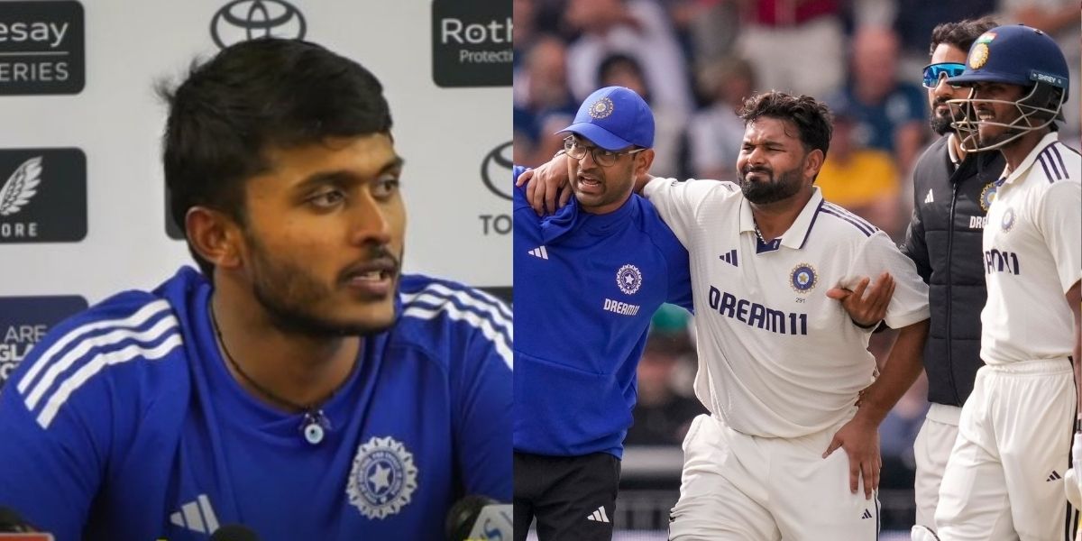 He-Will-Not-Play-Now-Sai-Sudarshan-Gave-A-Big-Update-On-Rishabh-Pants-Injury-Told-The-Teams-Future-Plans
