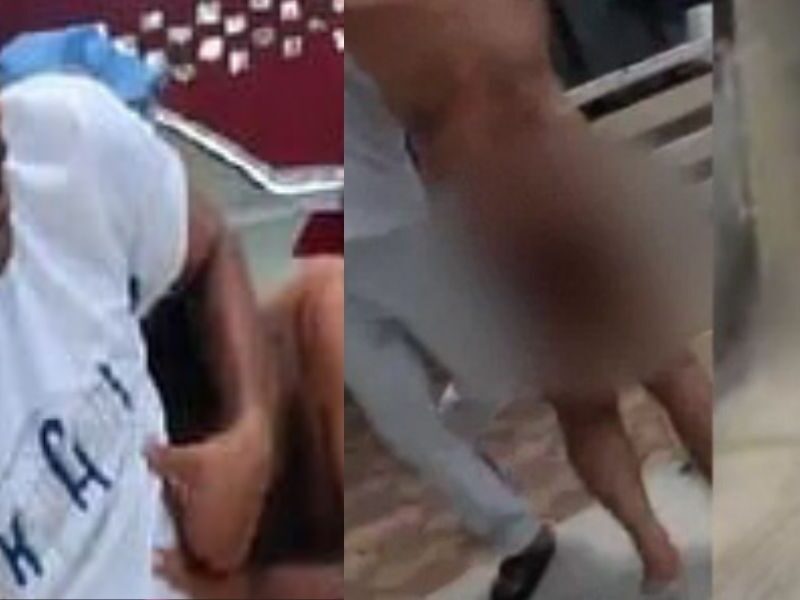 Lover Ran Away Naked After Getting Caught Video-Went-Viral