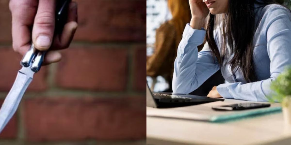 Crime-News-Man-Reach-Office-To-Threat-Girl
