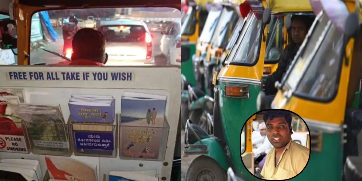 A-Man-From-Bengaluru-Built-A-Library-In-Auto