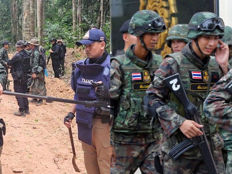 Thailand-Combodia Army