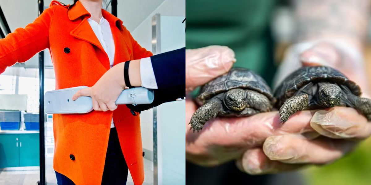 Lady-Hide-Turtles-In-Bra-True-Came-At-Airport