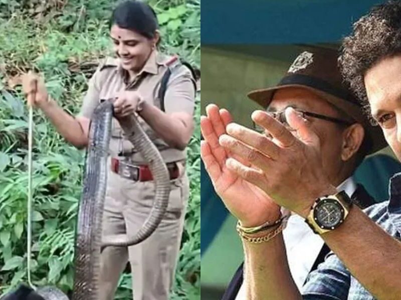 Woman Forest Officer Did Such A Thing That Even Sachin Tendulkar Became A Fan