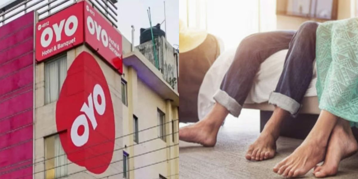 Husband With Children Caught His Wife With Lover In Oyo Hotel