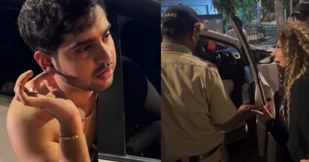 Video-Commenting-On-Marathi-Language-Proved-Costly-Leaders-Son-Misbehaved-With-Rakhi-Sawants-Friend-In-Public