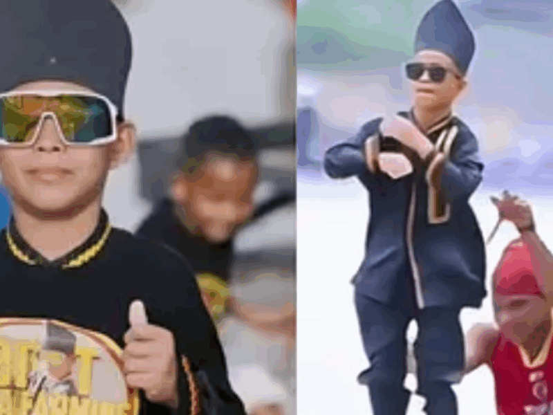 Who Is This Child Who Went Viral By Dancing On The Tip Of A Boat? People Named Him 'Boat Kid'