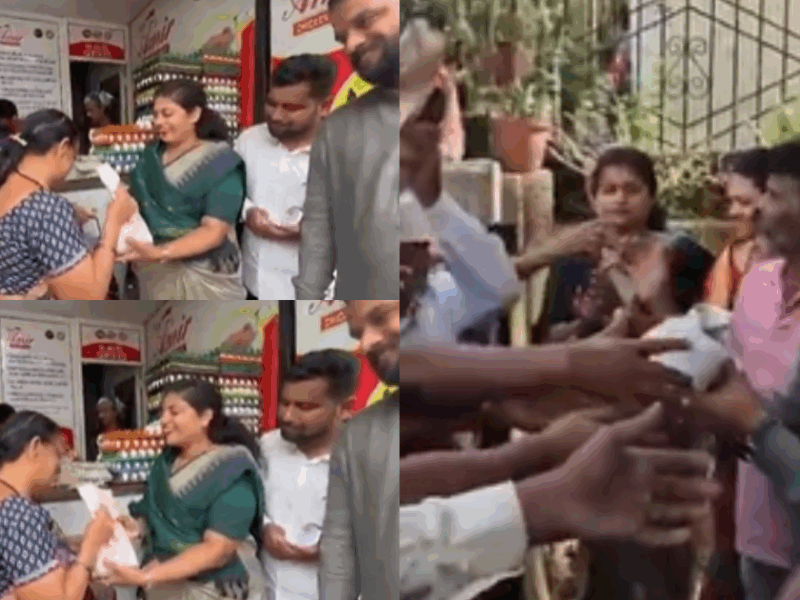 Video-A-Unique-Trick-To-Attract-Voters-Couple-Distributed-5-Thousand-Kilos-Of-Chicken-Crowd-Went-Out-Of-Control