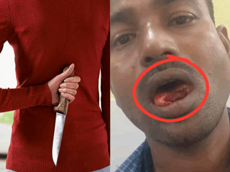 First She Bit Her Tongue, Then….Then She Swallowed All The Blood, Helpless Husband Told The Police