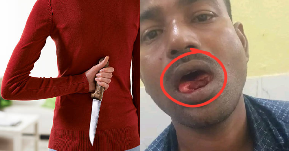 First She Bit Her Tongue, Then….Then She Swallowed All The Blood, Helpless Husband Told The Police