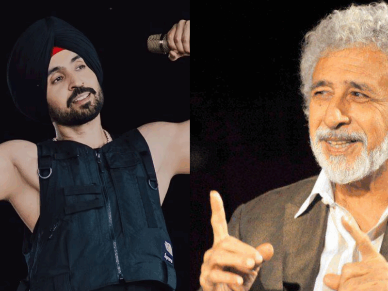 नसीरुद्दीन शाह ने तोड़ी चुप्पी, कहा- ‘भारत-पाक दुश्मनी का खेल बंद करो, मोहब्बत का पैगाम है Sardaar Ji 3…….