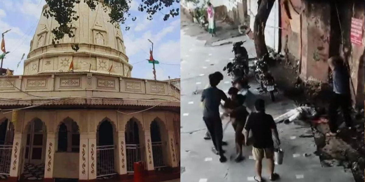 Delhi When-He-Refused-To-Give-Prasad-The-Devotees-Killed-The-Sevadaar-Attacked-Him-Repeatedly-With-Sticks-On-His-Head-Video