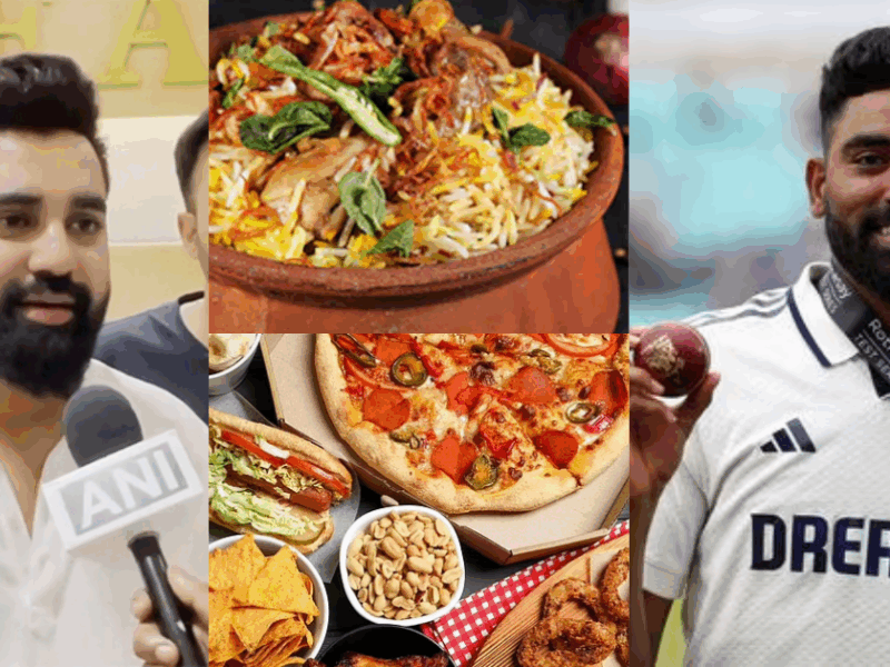 What Is The Secret Behind Mohammed Siraj'S Fitness? He Revealed — 'Junk Food And Biryani