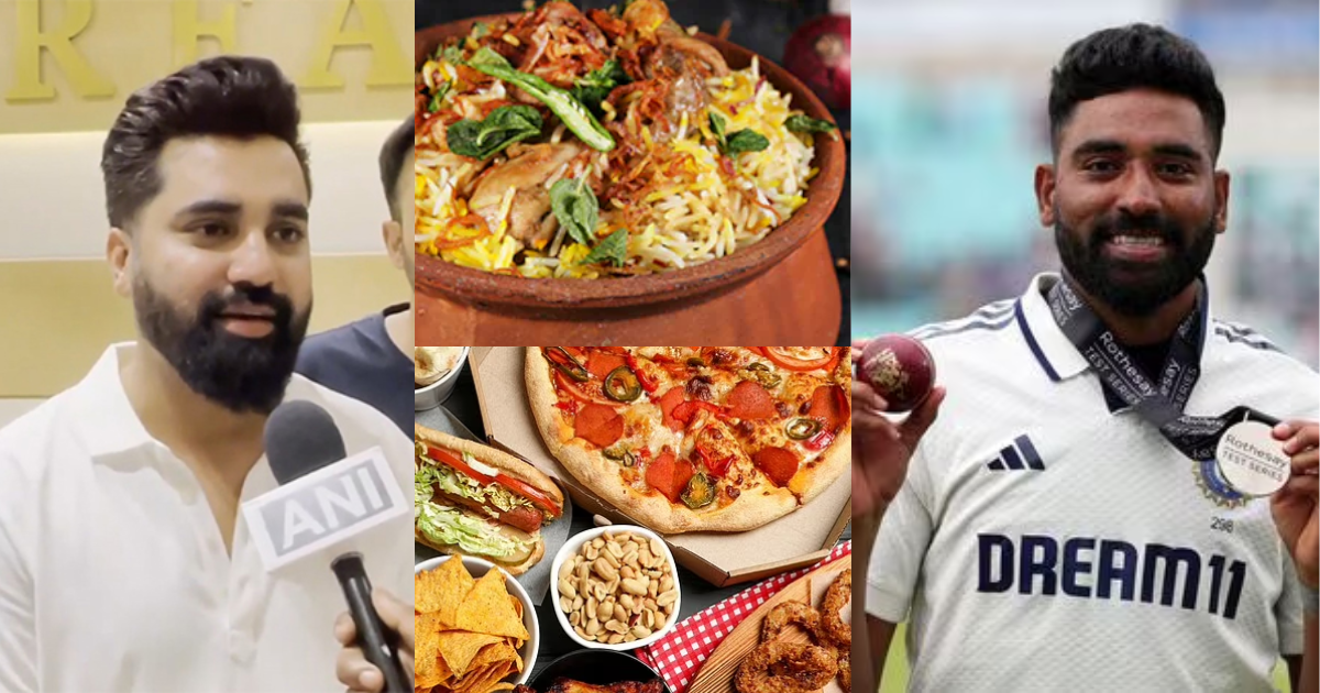 What Is The Secret Behind Mohammed Siraj'S Fitness? He Revealed — 'Junk Food And Biryani