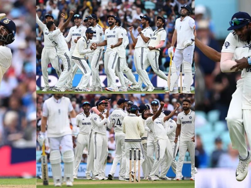 With The Help Of Miyan Magic, Team India Won The Oval Match