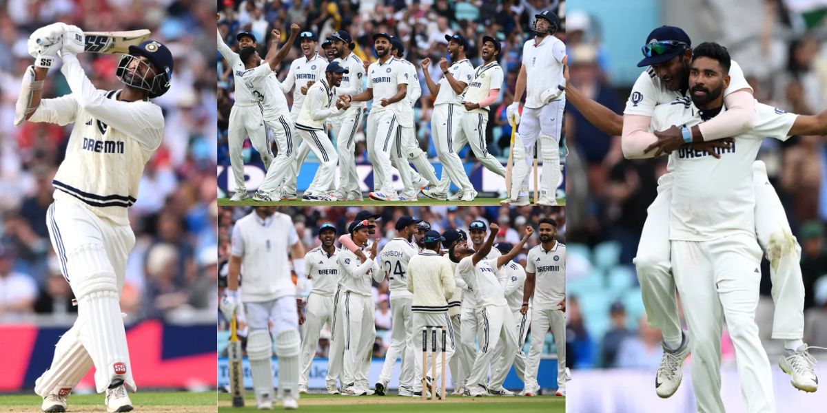 With The Help Of Miyan Magic, Team India Won The Oval Match