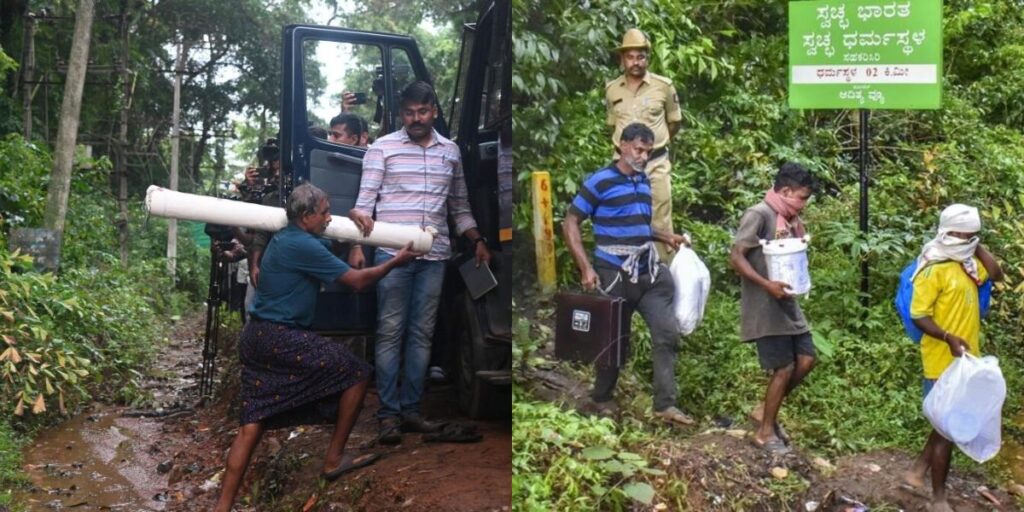 dharmasthala-burial-case-100 bones and skulls recovered from sacred site of Karnataka