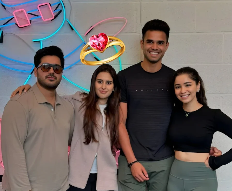 कौन हैं अर्जुन तेंदुलकर की मंगेतर Saaniya Chandhok? हर महीने कमाती हैं करोड़ों 2 Arjun Tendulkar And Saaniya Chandhok
