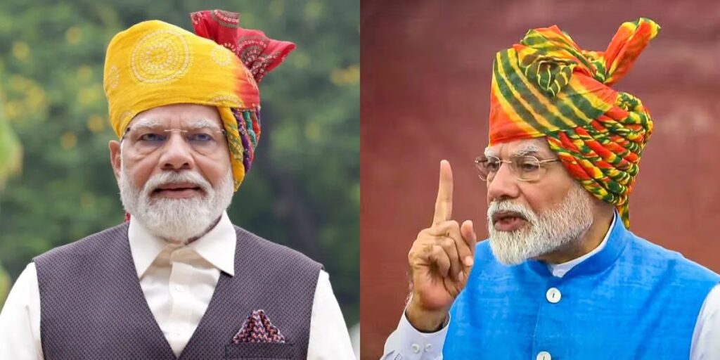 PM Narendra Modi dress code at Red Fort becomes a topic of discussion, special announcement to be made on 15th August