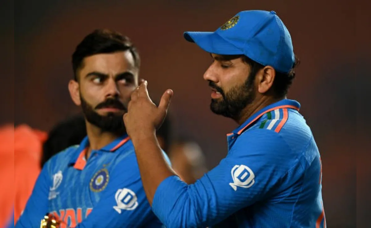 Team India'S Legend Player Rohit Sharma And Virat Kohli