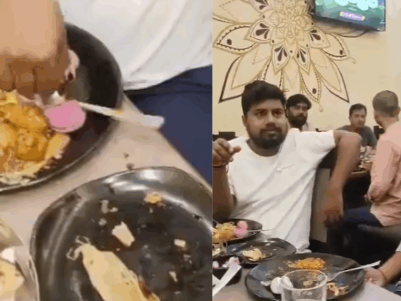 Video-Ate-And-Drank-A-Lot-In-The-Restaurant-Then-Put-Non-Veg-Bones-In-The-Veg-Plate-Know-The-Truth-About-The-Cleverness-Of-13-Friends