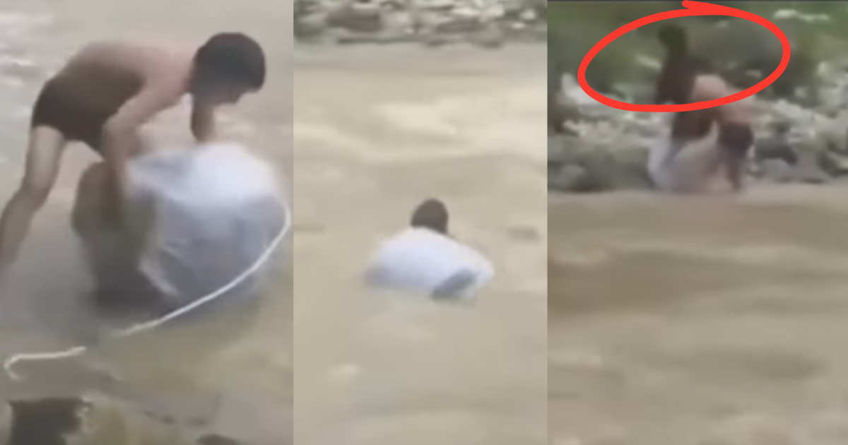 Video-The-Man-Did-This-With-His-Wife-In-A-Raging-River-Social-Media-Was-Flooded-In-A-Few-Minutes