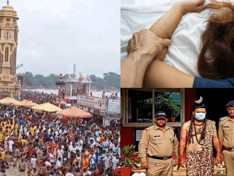 The Accused Of Raping A Minor Was Roaming Around In Haridwar Dressed As Lord Shiva