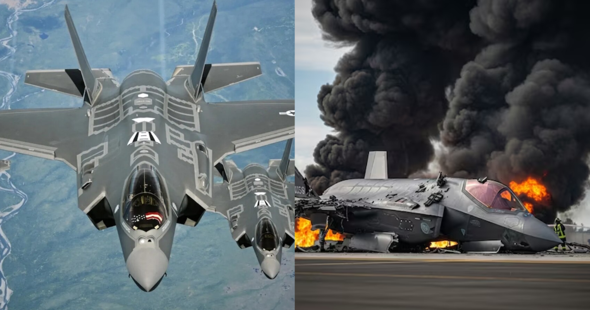 Once Again The F-35 Fighter Plane Had To Make An Emergency Landing