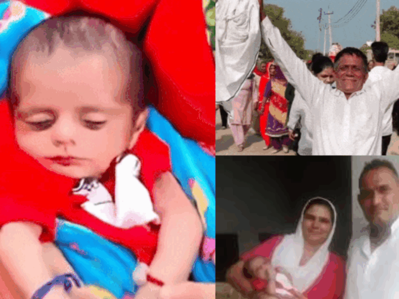 After-19-Years-A-Daughter-Was-Born-In-This-Village-Of-Haryana-So-The-Father-Organized-A-Feast-For-21-Villages-In-Happiness