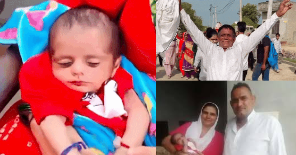 After-19-Years-A-Daughter-Was-Born-In-This-Village-Of-Haryana-So-The-Father-Organized-A-Feast-For-21-Villages-In-Happiness