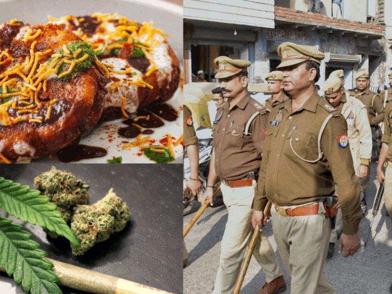 Police Busted A Drug Racket In Lucknow Through A Chaat Vendor
